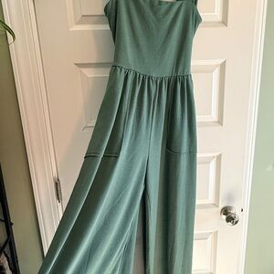 WinWin Sage Green Jumpsuit